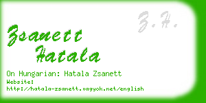 zsanett hatala business card